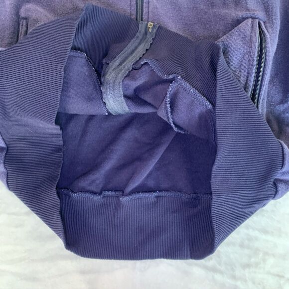 Vintage Bundeswehr German Army Track Jacket 50/44 (M/L) Warm Up Running Military - Picture 3 of 10